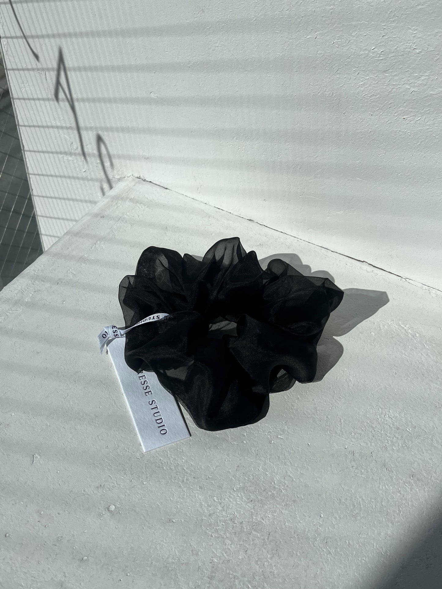 【TENDRESSE STUDIO】SHEER SILK SCRUNCHIE