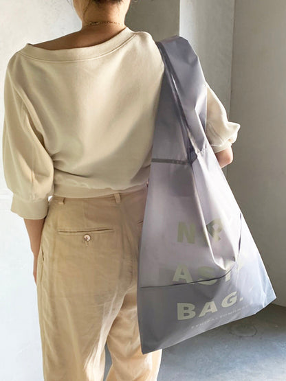 【ETHICALTOMORROW】再生PETのBAGでNO PLASTICを叫ぶBAG