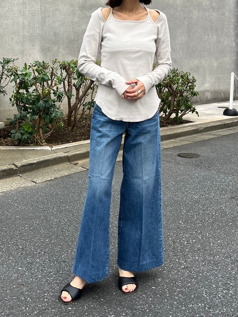 【TANAKA】WIDE JEAN TROUSERS_ST-108