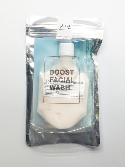 【a.o.e ORGANIC COSMETICS】Boost Facial Wash（敏感性乾燥肌・混合肌・ノーマル肌用）