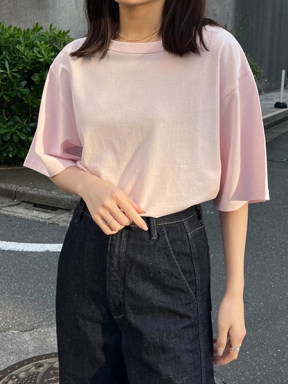 コットンリラックスTシャツ