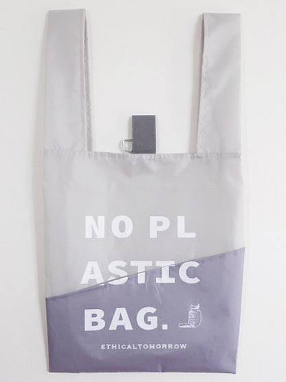 【ETHICALTOMORROW】再生PETのBAGでNO PLASTICを叫ぶBAG