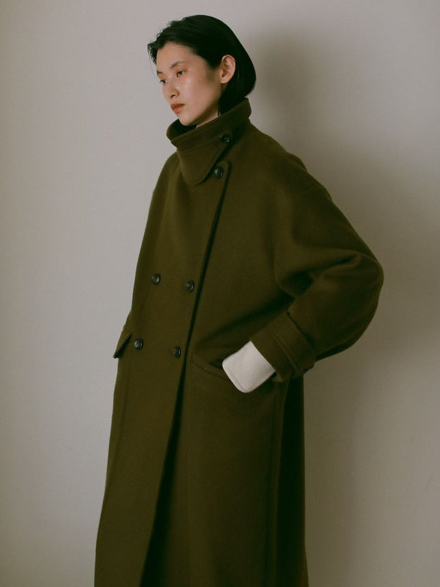 CASA_FLINE  メリノウールドレープコート メリノウールドレープコート – CASA FLINE