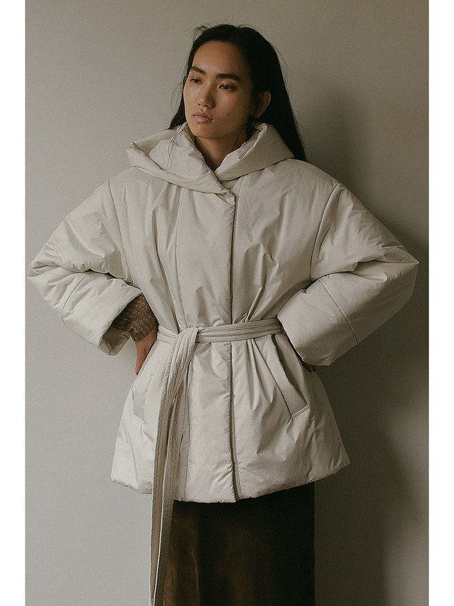 中綿ボリュームショートコート