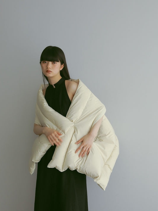 リサイクルポリエステルダウンストール