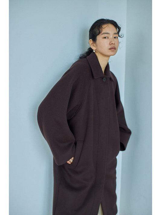 ウールロングコート