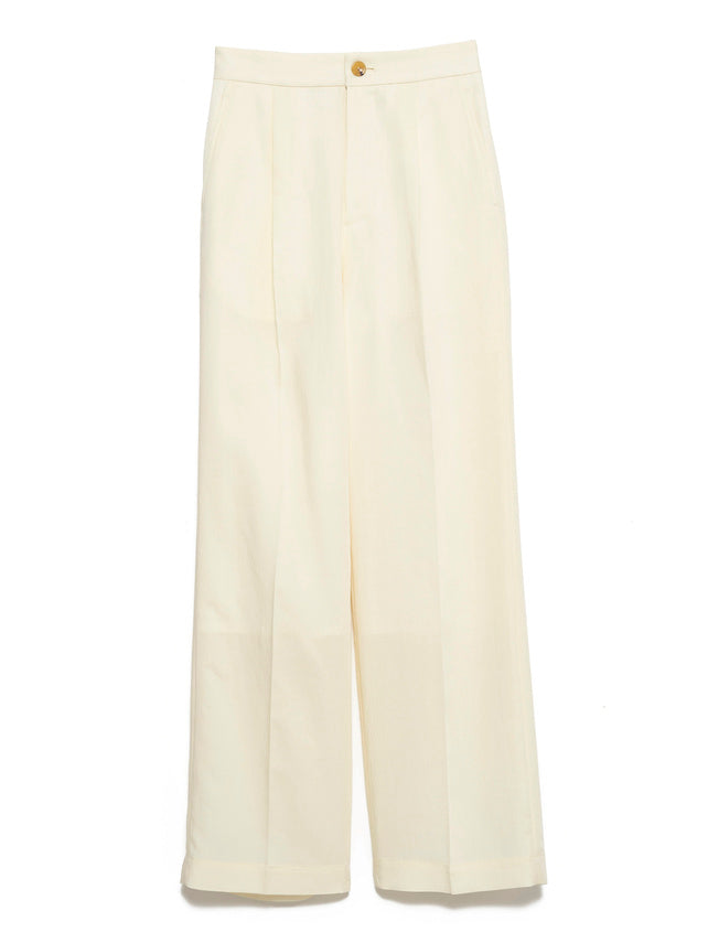 ライトファブリックタックパンツ