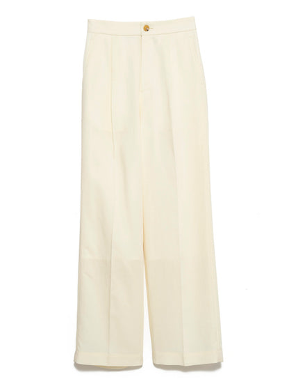 ライトファブリックタックパンツ