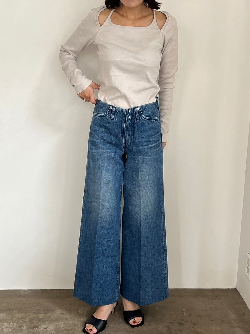 【TANAKA】WIDE JEAN TROUSERS_ST-108