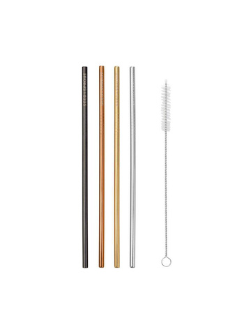 【SEED&SPROUT】STRAIGHT STRAWS-SET OF 4