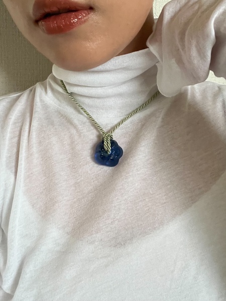 【Sisi Joia】Fleur Necklace　Blue/Light Green