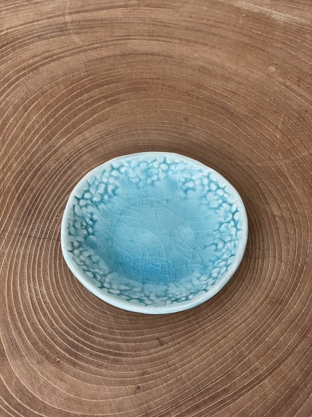 【螢窯】豆皿ブルー