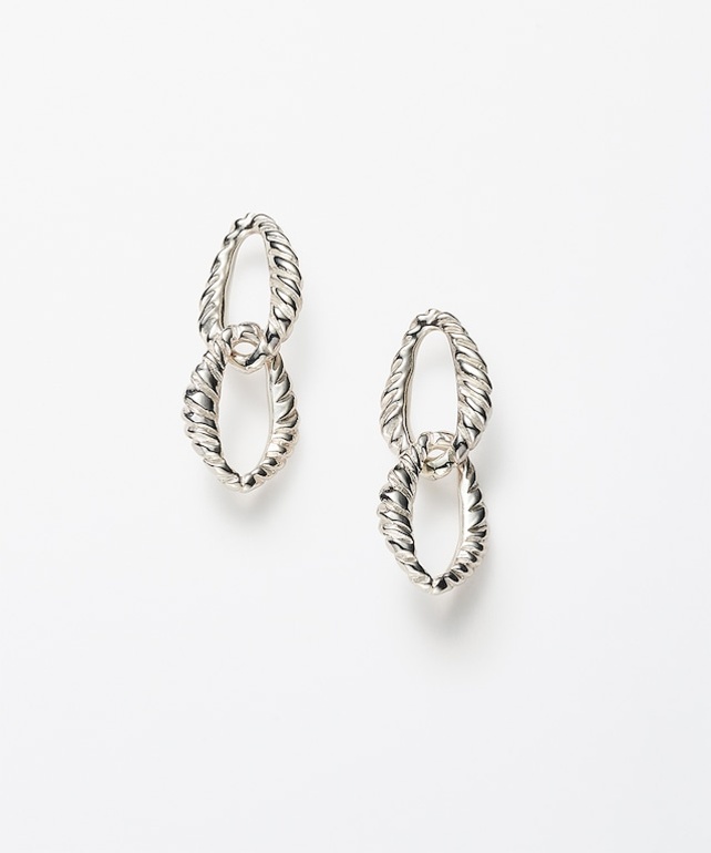 【Rus】Loca dubble earrings E43
