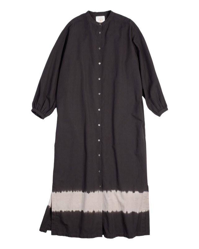 【TuiKauri】Organic Cotton × Linen Gradation Dress
