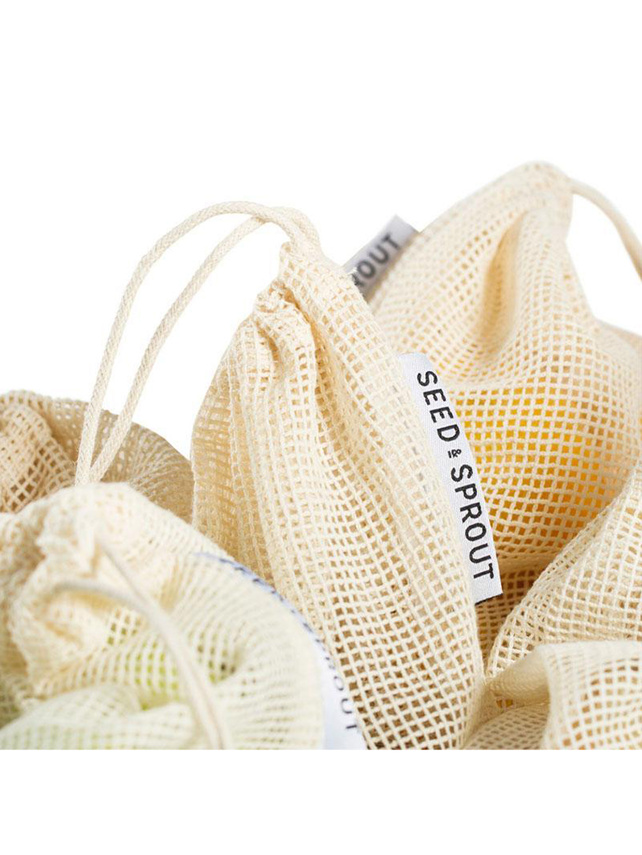 【SEED&SPROUT】MESH PRODUCE BAG SET