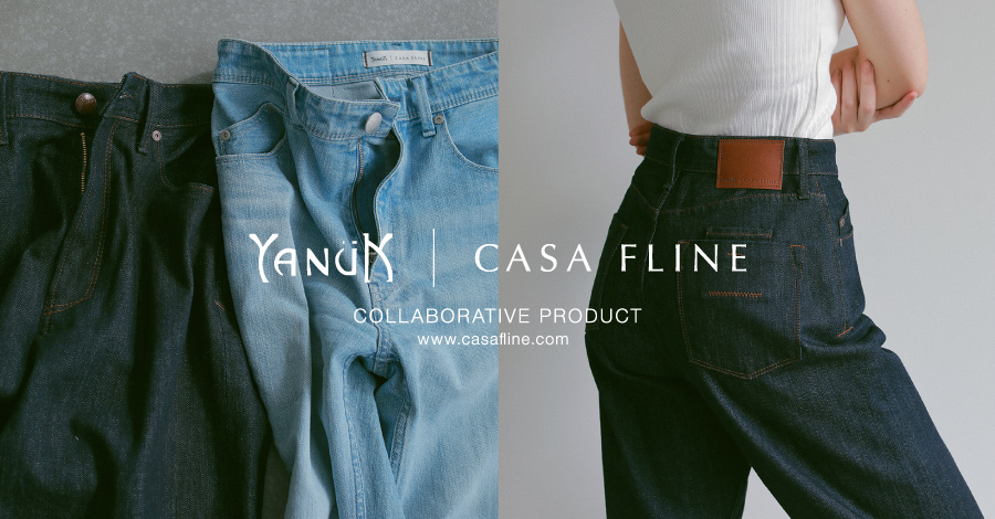 YANUK and CASA FLINE COLLABORATIVE PRODUCT | CASA FLINE（カーサ